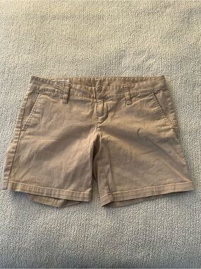 Hurley Tan Cotton Chino Shorts Bermudas